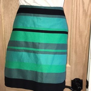 Loft stripe skirt size 4